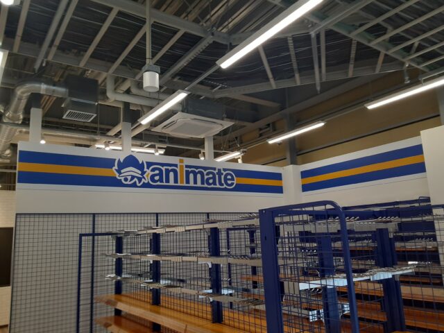 アニメイト大阪万博空調換気設備工事